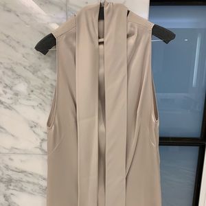 Tom Ford silk tie blouse